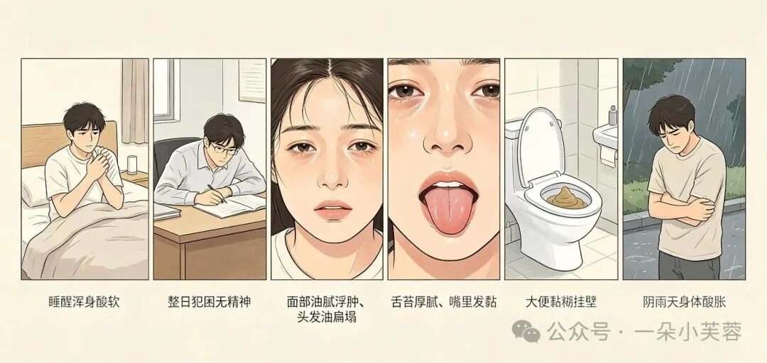 不少人总感觉身体沉甸甸