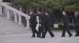 同题参见黄箭头所指为正在建设的朝方“